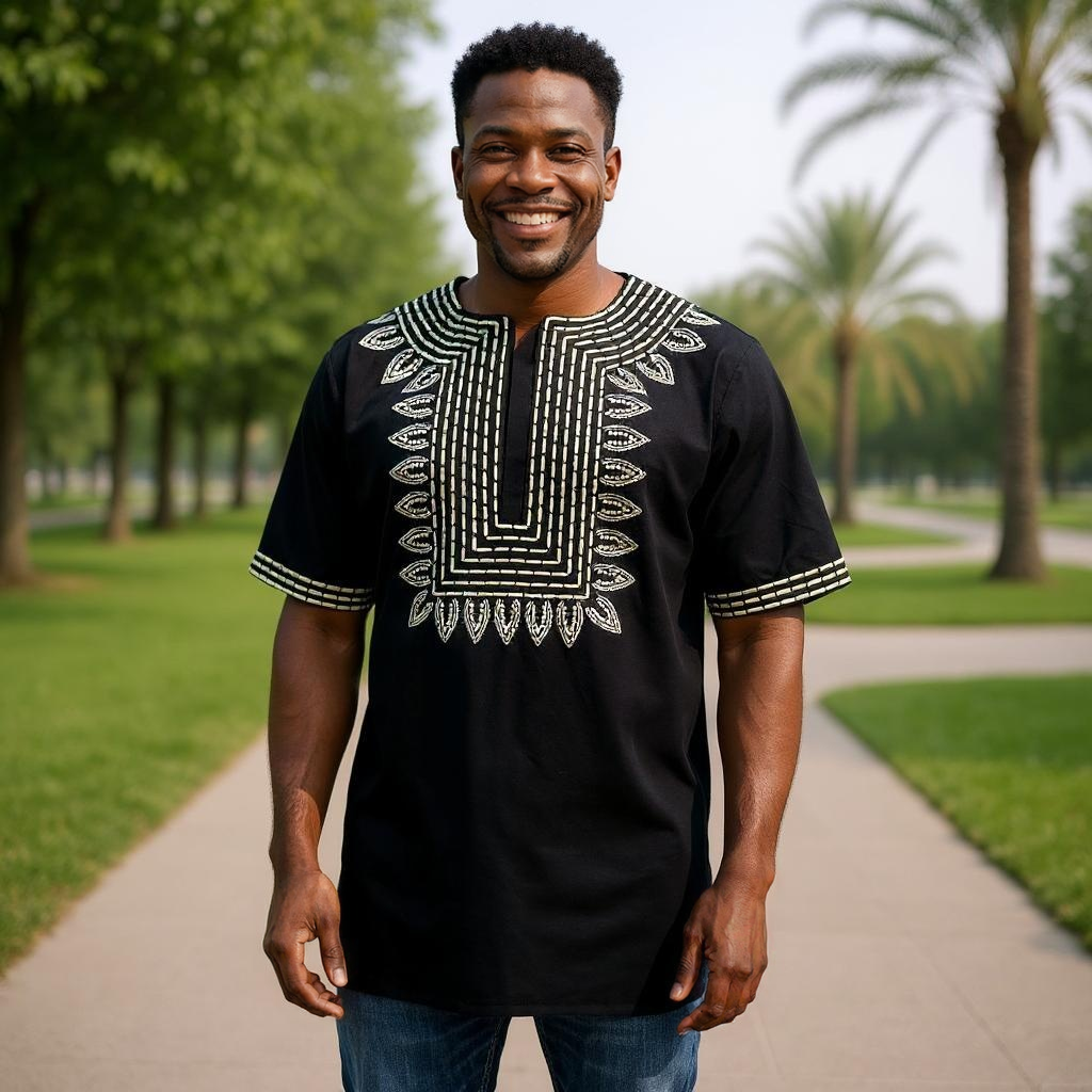 Ebony Gold Dashiki