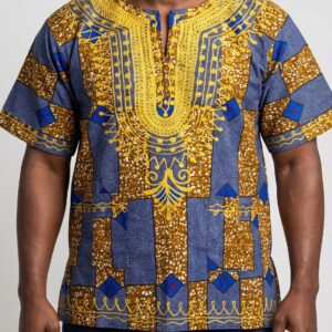 Bronze Blue Shirt