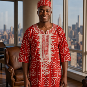Clay Red Dashiki