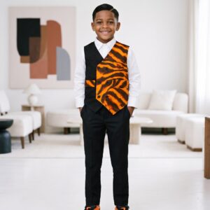 Tiger Print Vest
